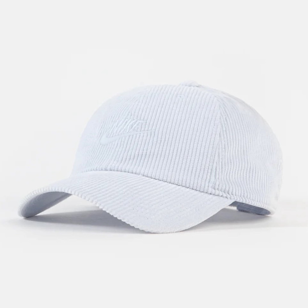New Nike Heritage 86 Futura Corduroy Cap Pure Platinum